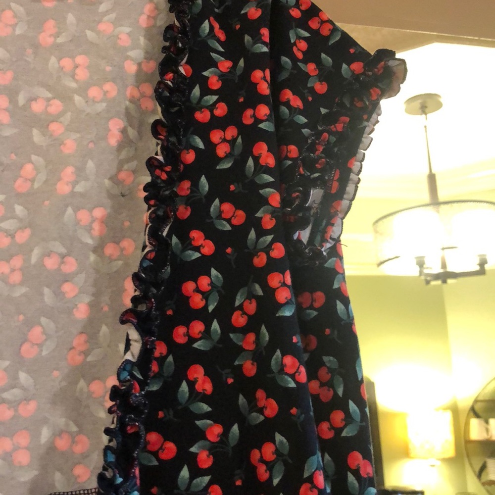 Cute tie cherry dress